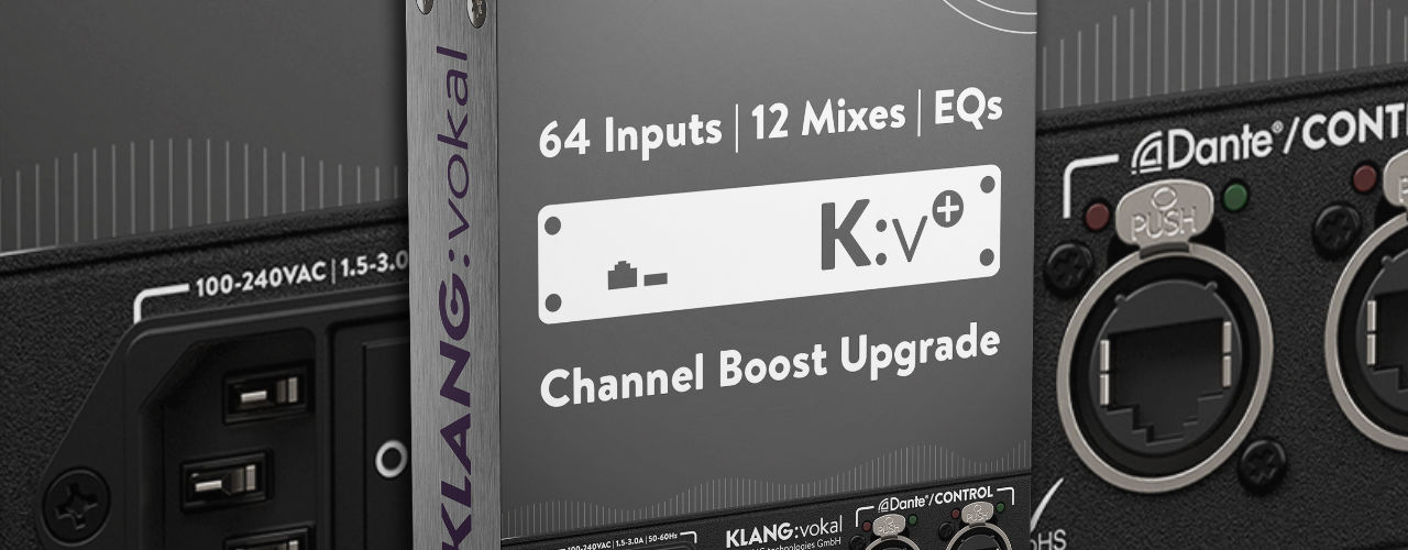 Boost for IEM Mixes with KLANG:vokal+ upgrade